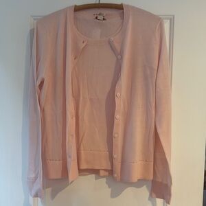 Brooks Brothers Pink Women's Sweater Set